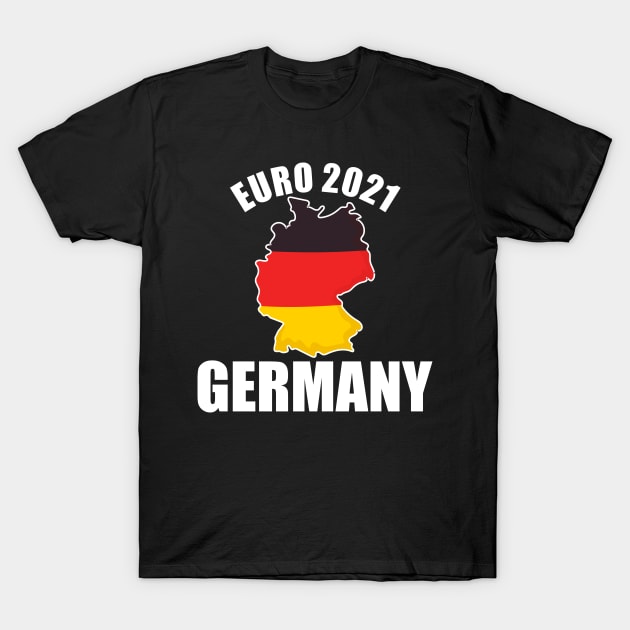 Euro 2021 Germany T-Shirt by lateefo